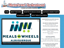 Tablet Screenshot of gingerbreadenchantment.com